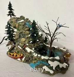 DEPARTMENT 56 MILL FALLS Heritage Working Waterfall Village Accessories Retired