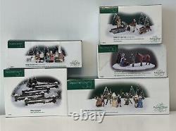 DEPT 56 DICKENS VILLAGE Camden ParkWassailingFence5 Sets