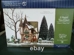DEPT 56 DICKENS' Village 1 ROYAL TREE COURT NEW IN BOX
