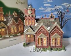 DEPT 56 Dickens Village A Christmas Carol GLENSFORD SCHOOL! Scrooge, Cratchit