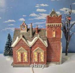 DEPT 56 Dickens Village A Christmas Carol GLENSFORD SCHOOL! Scrooge, Cratchit
