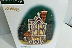 DEPT 56 Dickens Village All Hallows' Eve MORDECAI MOULD UNDERTAKER Halloween NEW