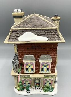 DEPT 56 Dickens Village BARTON'S HOLIDAY GREENS House And Horse & Sled