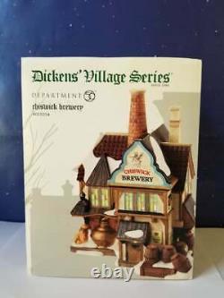DEPT 56 Dickens Village CHISWICK BREWERY! Ale, Pub, Beer, Brewing, Rare