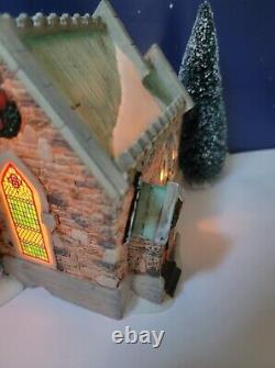 DEPT 56 Dickens Village CHURCH AT CORNHILL! Rare, Christmas Carol, Scrooge