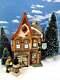 Dept 56 Dickens Village Welcoming Christmas Gift Set! Candle Lights! Beautiful