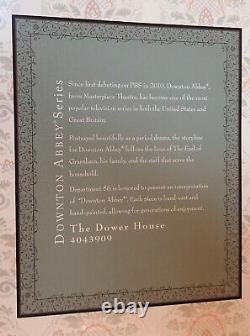 DEPT 56 Downton Abbey Series The Dower House & Picket Lane Wall (4 pcs)