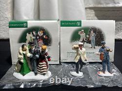 DEPT 56 Village Accesories & Christmas City Series & Dickens Village lot Of 8