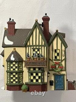 Department 56 #58328 Dickens Village Series J. D. Nichols Toy Shop w Light Cord