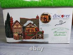 Department 56-58470 Fezziwig's Ballroom Dickens Village Set Complete EUC with BOX