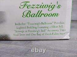 Department 56-58470 Fezziwig's Ballroom Dickens Village Set Complete EUC with BOX