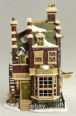 Department 56 A Christmas Carol-Dickens' Village Scrooge & Marley Counting