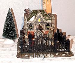 Department 56 A Christmas Carol Village Cemetery Scrooge Figurine Collectible