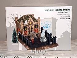 Department 56 A Christmas Carol Village Cemetery Scrooge Figurine Collectible