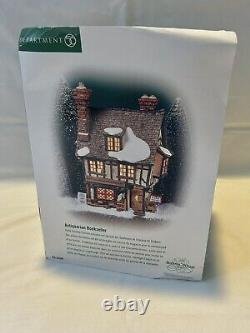 Department 56 Antiquarian Bookseller 58508 Dickens Village Complete with Box