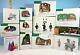 Department 56 Christmas Figures Lot Of 12 Different Sets (as-is)