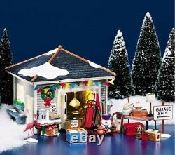 Department 56 Christmas Snow Village. Another Man's Treasure Garage