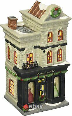 Department 56 Christmas in The City MAGGIE'S ON PARK 4056625 New RARE