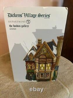 Department 56 Dicken's Village 2016 The London Gallery NEW
