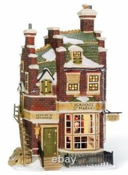 Department 56 Dickens A Christmas Carol Scrooge and Marley's Building 58483
