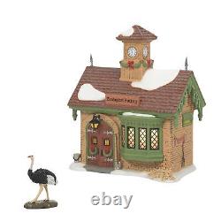 Department 56 Dickens Snow Village Zoological Gardens, Set of 2 6011394