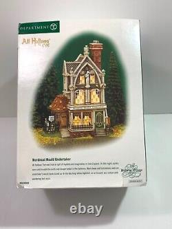 Department 56 Dickens' Village All Hallows' Eve Mordecai Mould Undertaker NIP