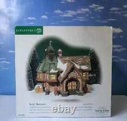 Department 56 Dickens Village BAYLY'S BLACKSMITH! Excellent, Complete, Horseshoe
