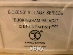 Department 56 Dickens Village Buckingham Palace Historical Landmark Series