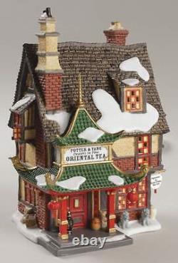 Department 56 Dickens Village Canton Tea Trading With Box Bx351 7272780