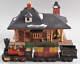 Department 56 Dickens Village Chadbury Station And Train-set Of 4 Boxed 64279