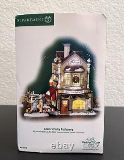 Department 56 Dickens' Village Charles Darby Perfumery 56.58756 Retired 2009