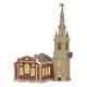 Department 56 Dickens Village Church Of St. Mary Le Bow Nwt Christmas