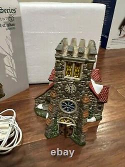 Department 56 Dickens Village Church of St Alban Lighted building VGC Rare, HTF