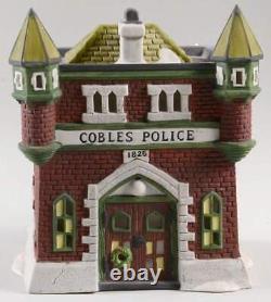 Department 56 Dickens Village Cobles Police Station Boxed 64203