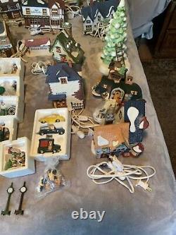 Department 56 Dickens Village Collection. Approximately 50 Plus Items