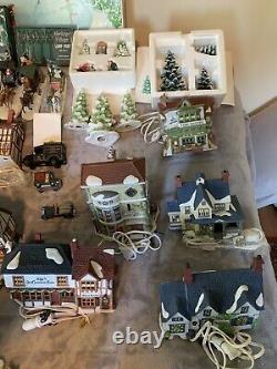 Department 56 Dickens Village Collection. Approximately 50 Plus Items