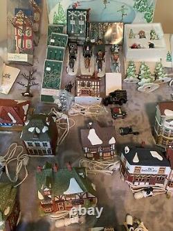 Department 56 Dickens Village Collection. Approximately 50 Plus Items