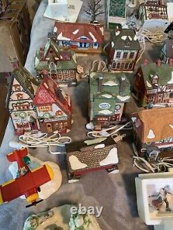 Department 56 Dickens Village Collection. Approximately 50 Plus Items