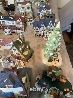 Department 56 Dickens Village Collection. Approximately 50 Plus Items