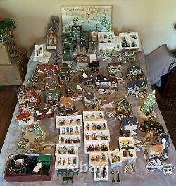 Department 56 Dickens Village Collection. Approximately 50 Plus Items