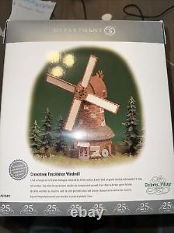 Department 56 Dickens Village Crowntree Freckleton Windmill. Limited Edition