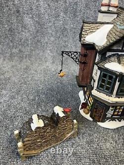 Department 56 Dickens' Village Ebenezer Scrooge's House Animated Lit House