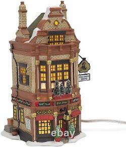 Department 56 Dickens Village Eleven Pipers Piping Shop Lit Building 6005394 NEW