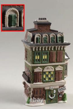 Department 56 Dickens Village Flat Of Ebenezer Scrooge-Closed Shutter With
