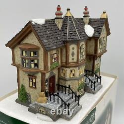 Department 56 Dickens Village Howard Street Row Houses 587728 with Box and Light