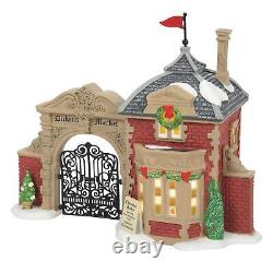 Department 56 Dickens Village Market Gate Lighted Building 6.2 Inch 6009739