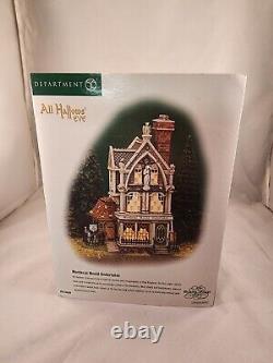 Department 56 Dickens' Village, Mordecai Mould Undertaker #58509 With Box