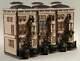 Department 56 Dickens Village Mulberrie Court Brownstones Boxed 1288077