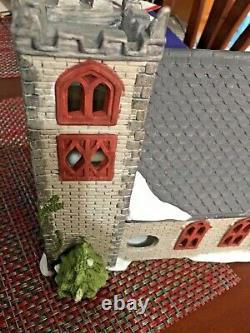 Department 56 Dickens Village Norman Church Very rare. Limited #2936/ 3500