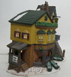 Department 56 Dickens Village Retired Lot 8 Illuminated Lighted Christmas Houses